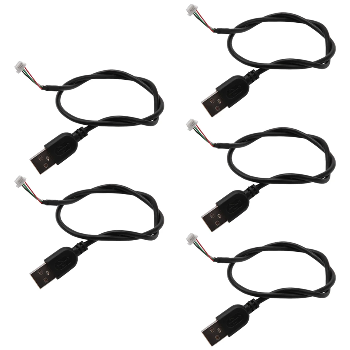 5Pcs USB To 5Pin 1.0Mm Connect Cable for USB Camera Module Board OV5640 HBV-5640 Length 50CM Adapter USB Cable