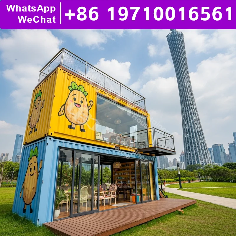 

Модульный дом из контейнеров с 3 спальнями, устойчивый к температурным воздействиям, с возможностью индивидуальной настройки, недорогой контейнерный дом