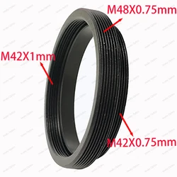 T to T2 M42X1 to M42X0.75 M42X0.75 to M48X0.75 external thread Adapter ring