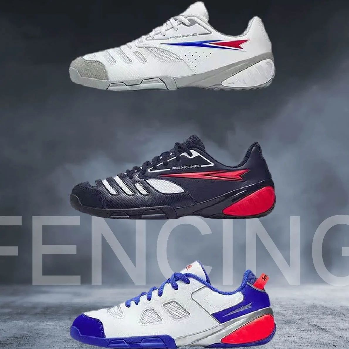 2026 أحذية سياج احترافية عالية الجودة للكبار والأطفال أحذية رياضية قابلة للتنفس ومضادة للانزلاق مقاس 27-46 أحذية رياضية للمسابقات