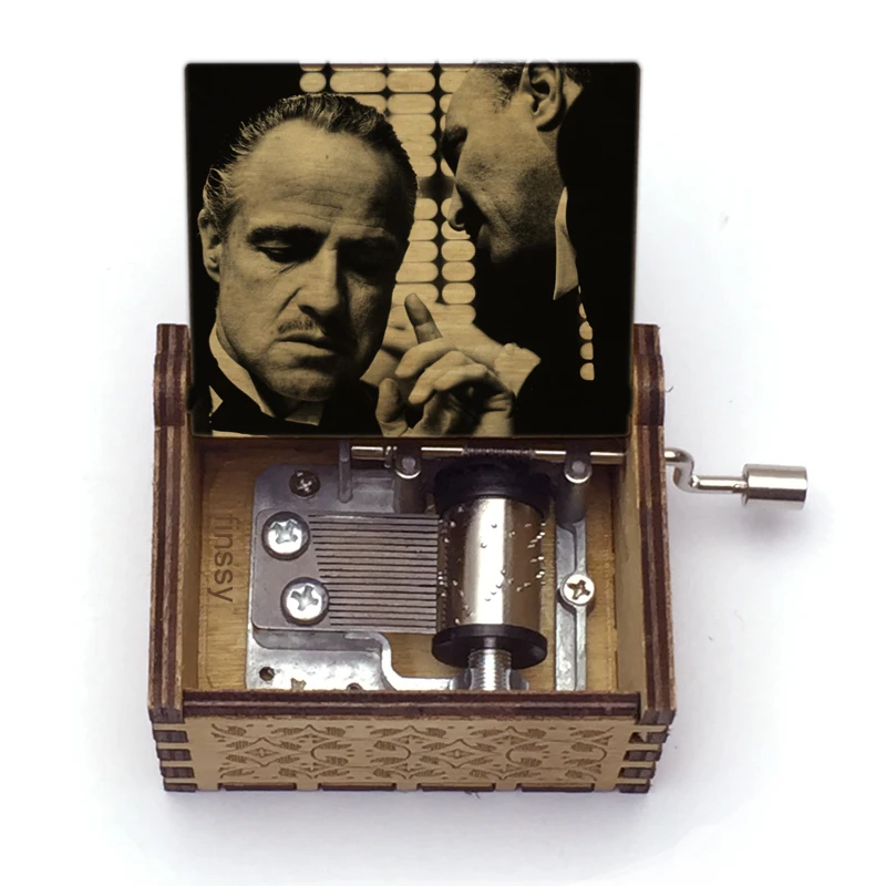 speak softly love Godfather music theme music box Caixa De Musica Musical Box Christmas Gift Drop Shopping large stock