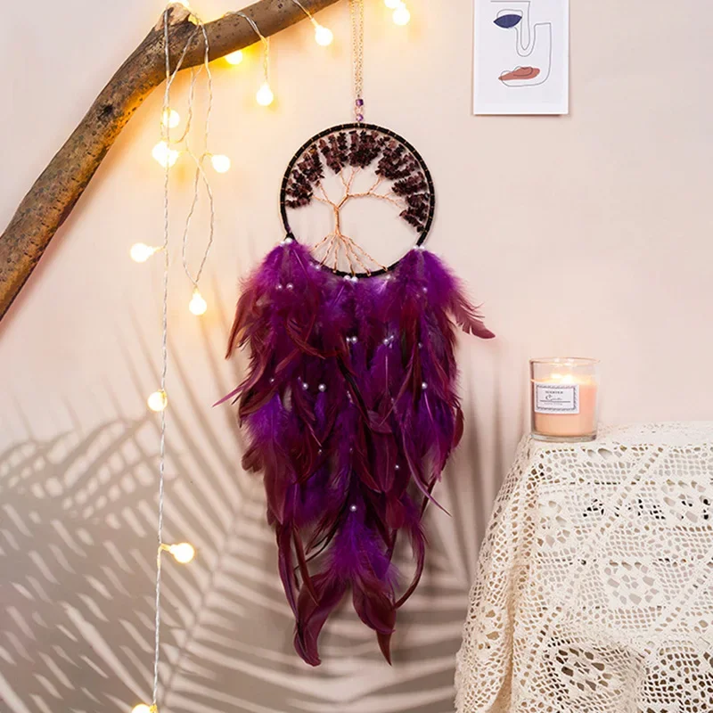 Lucky Dream Catcher Car Hanging  Decoration Nordic Decoration Home Girl Roomnursery Kids Decor Dreamcatcher Children Room Gift