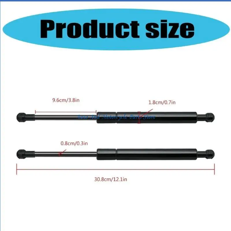 P9FD 2PCS Xe nâng có hỗ trợ Hoods Struts Damper Shock Lift Lift Hỗ trợ cho E53 00-06