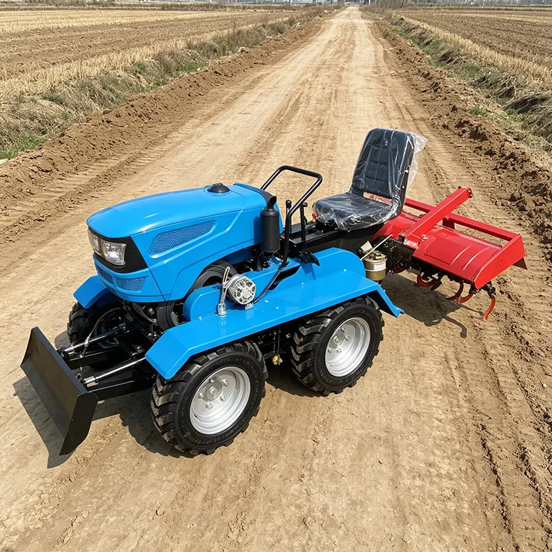 

Индивидуальный умный дизайн: четырехколесный роторный культиватор и колесный микрокультиватор для сельскохозяйственных колесных тракторов