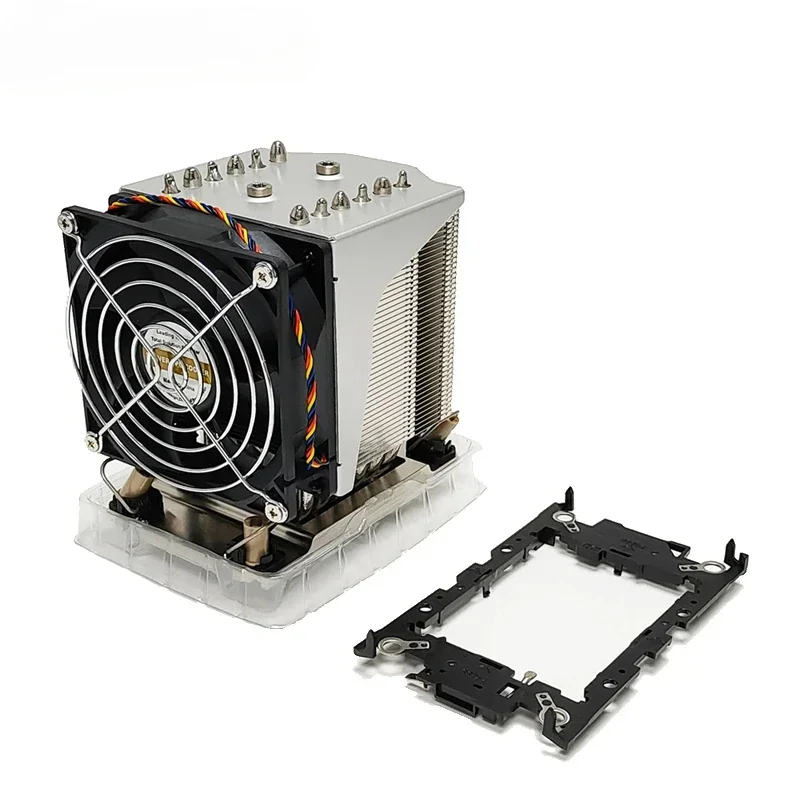 High Efficiency LGA4677 CPU Cooler TDP 320W For 4U Server Or PC Workstataion 125.5MM Height heatsink Embedded With 6 Heatpipe