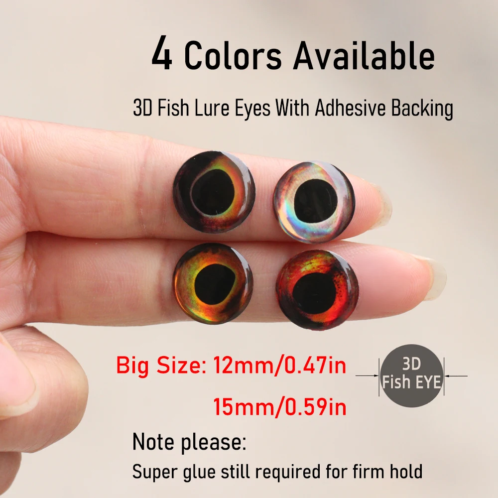 50PCS 12mm 15mm Big Size 3D Holographic Epoxy Fish Eyes DIY Fishing Lure Accessories for Fly Fishing Lure Soft Hard Bait Making - AliExpress 18 50PCS 12mm 15mm Big Size 3D Holographic Epoxy Fish Eyes DIY Fishing Lure Accessories for Fly Fishing Lure Soft Hard Bait Making - AliExpress 18