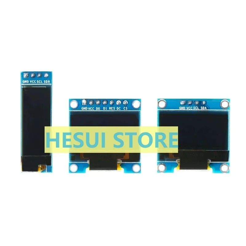 0.91/0.96/1.3 inch OLED display LCD module IIC/SPI serial screen