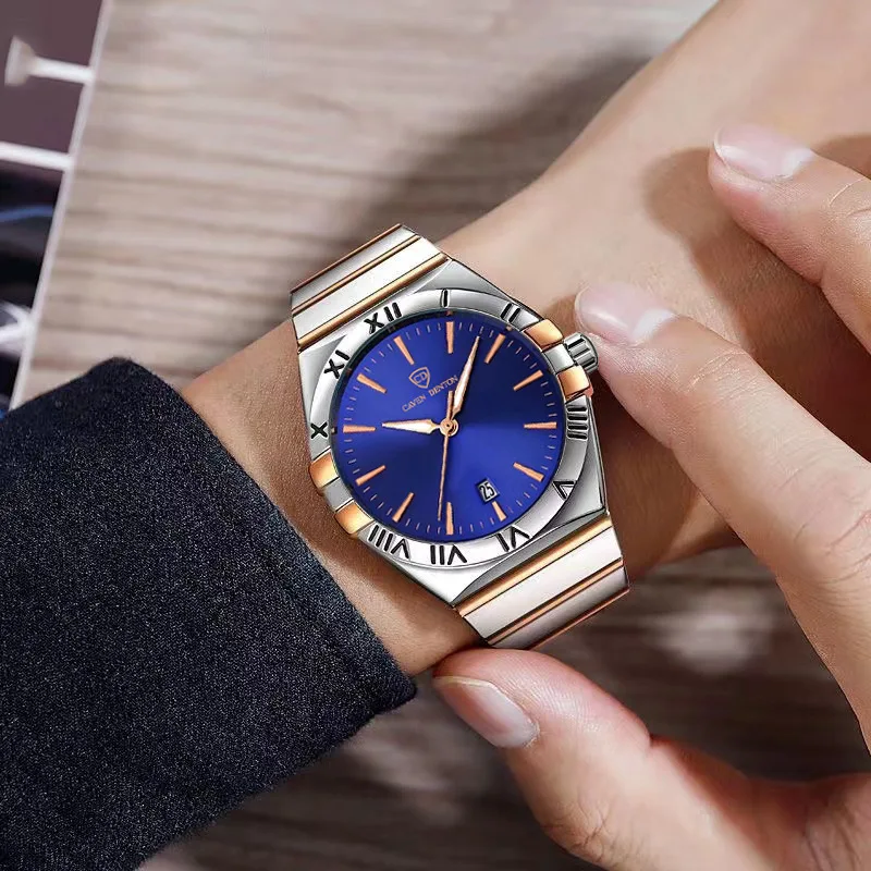 

Fashion Trend Watches Men's Wholesale Heavy Luminous Waterproof Men's Watches High-end Quartz Watches