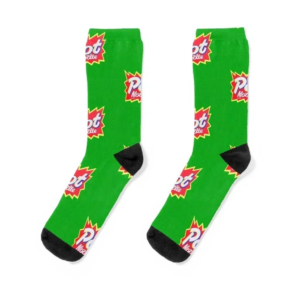 

Pot Noodle Instant Snack design Socks with print kawaii compression bright garter Luxury Woman Socks Men's