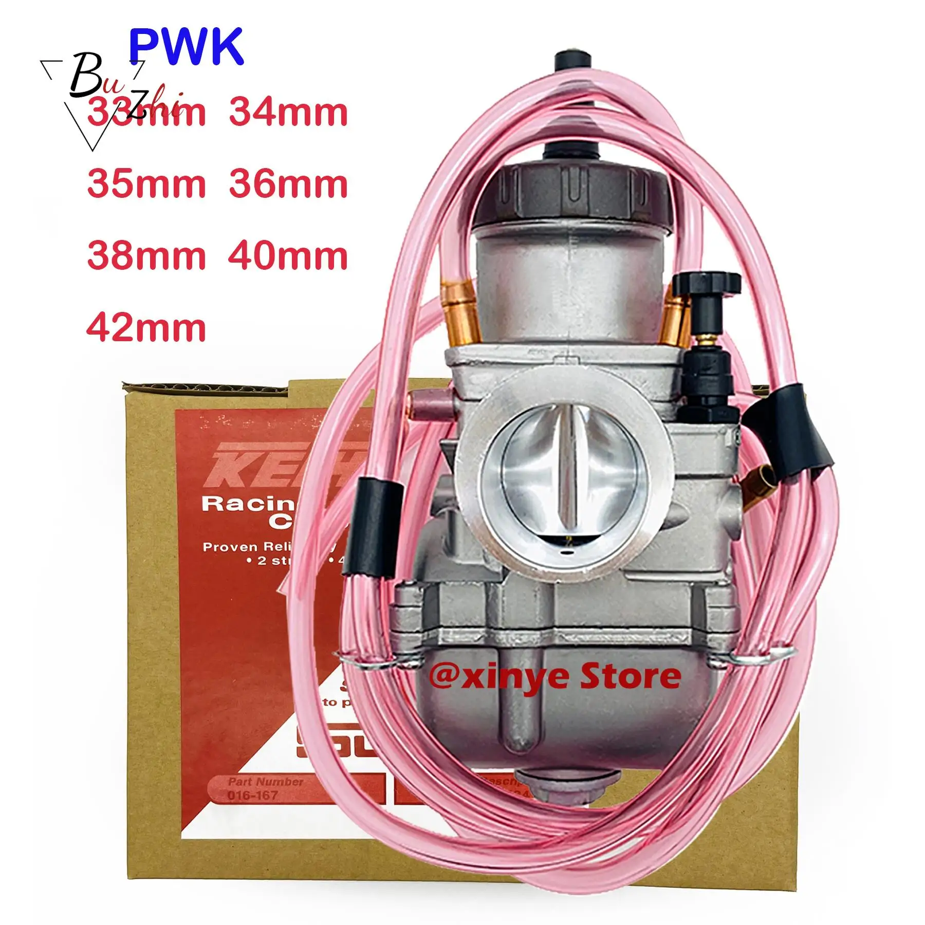 Carburetor PWK 33 34 35 36 38 40 42mm 42 mm KEIHIN Carburetor Air Striker Universal 2T 4T Engine Motorcycle Scootter UTV ATV