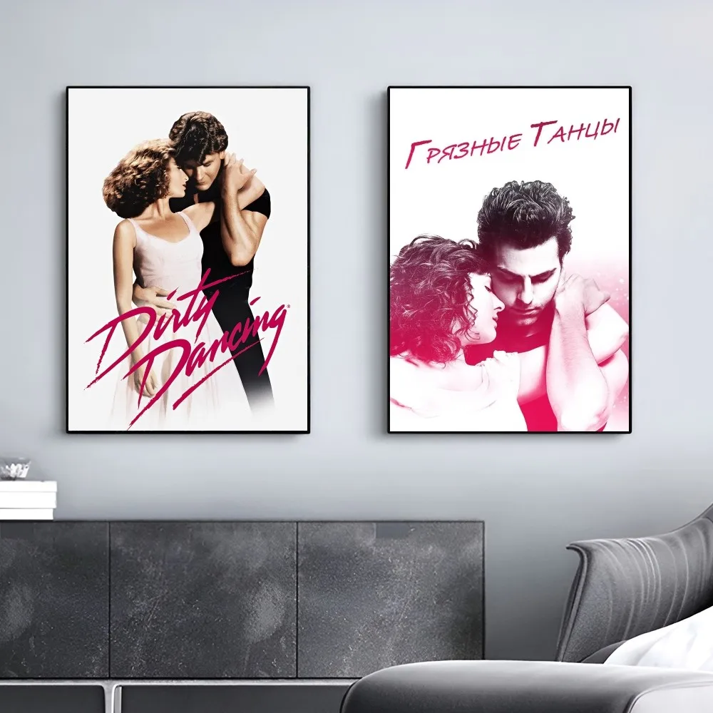 1pc Dirty Dancing Movie Poster Good Quality Prints And Posters Vintage Room Home Bar Cafe Decor Aesthetic Art Wall Painting