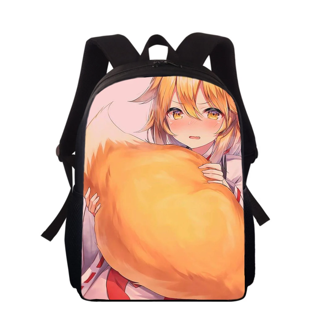 

Anime the helpful fox senko san 16" 3D Print Kids Backpack Primary School Bags for Boys Girls Back Pack Students School Book Bag