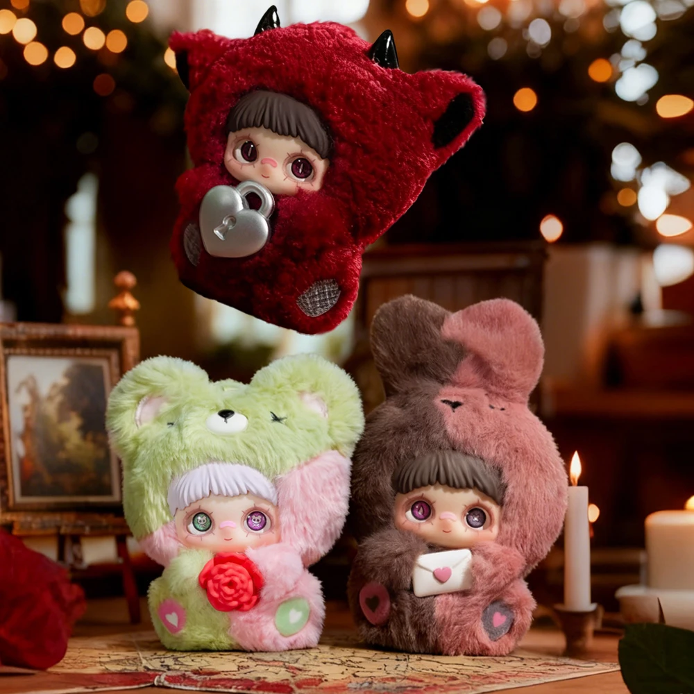 MayMei قد أحبك سلسلة لطيف أفخم صندوق أعمى سر محظوظ صندوق عطلة هدية دمية قلادة شخصيات كرتونية دمى الحلي اللعب