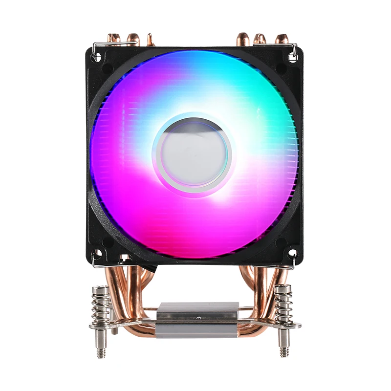 Desktop Computer CPU Efficient Cooler with Pure Copper 2/4/6 Heat Pipes Quiet PWM Cooling Fan Install LGA2011 115x 1200 1700 X99 view 2