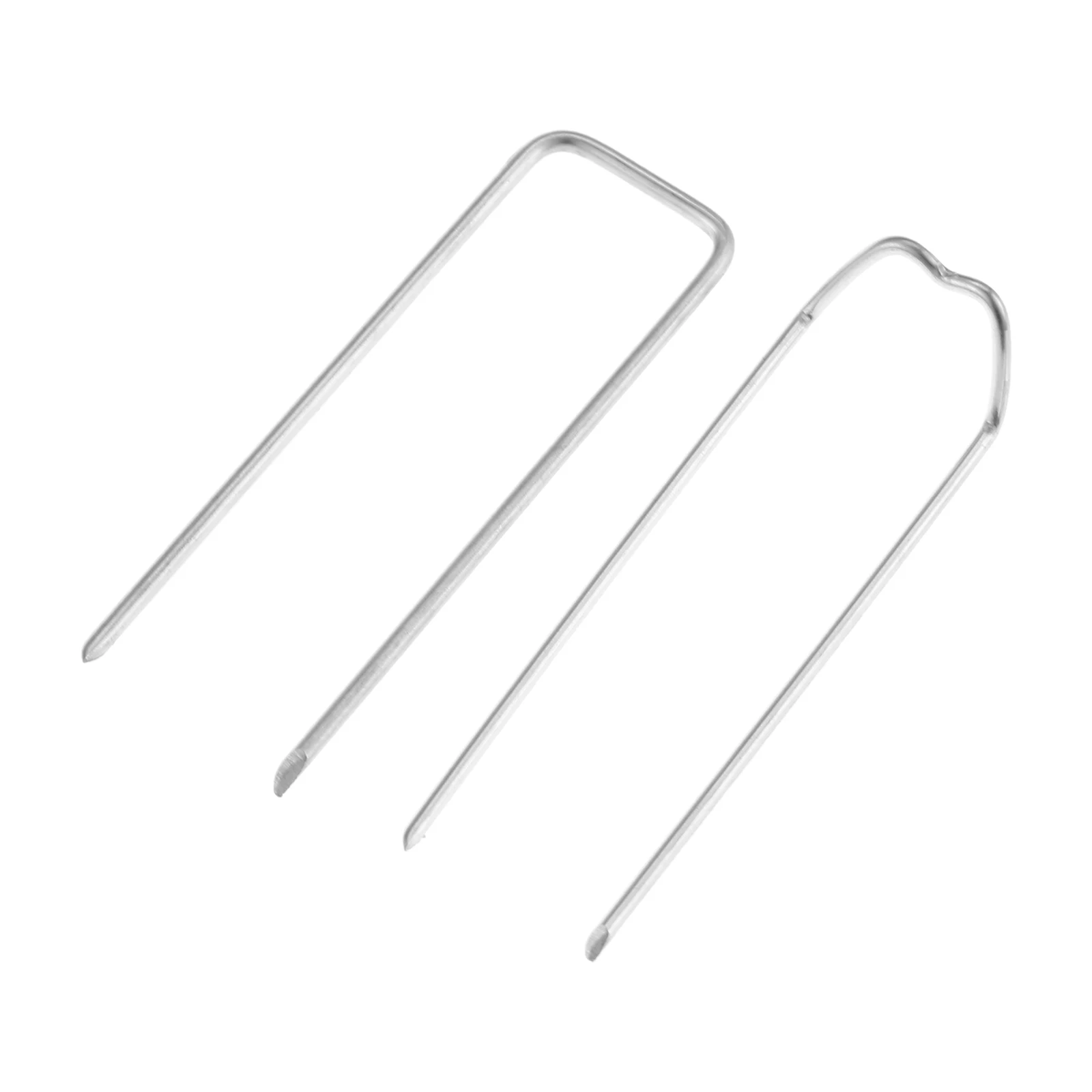 100PCS M/U Type Wreath Pins Galvanized For Classroom Teaching Home And Kitchen Decoration Fixing Long Plant Vines Accessories