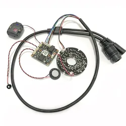 HD 4mp H.265 AI IP Camera Module CCTV Network Audio with Speaker MIC 1/2.8