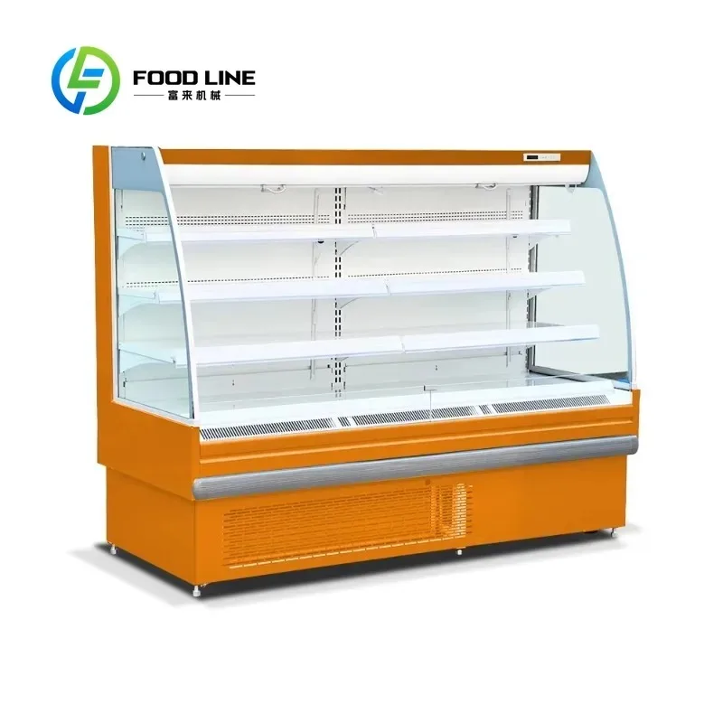 

Customized Upright Refrigerated Display Showcase Single Glass Door Beverage Display Fridge with Adjustable Shelves for Shop