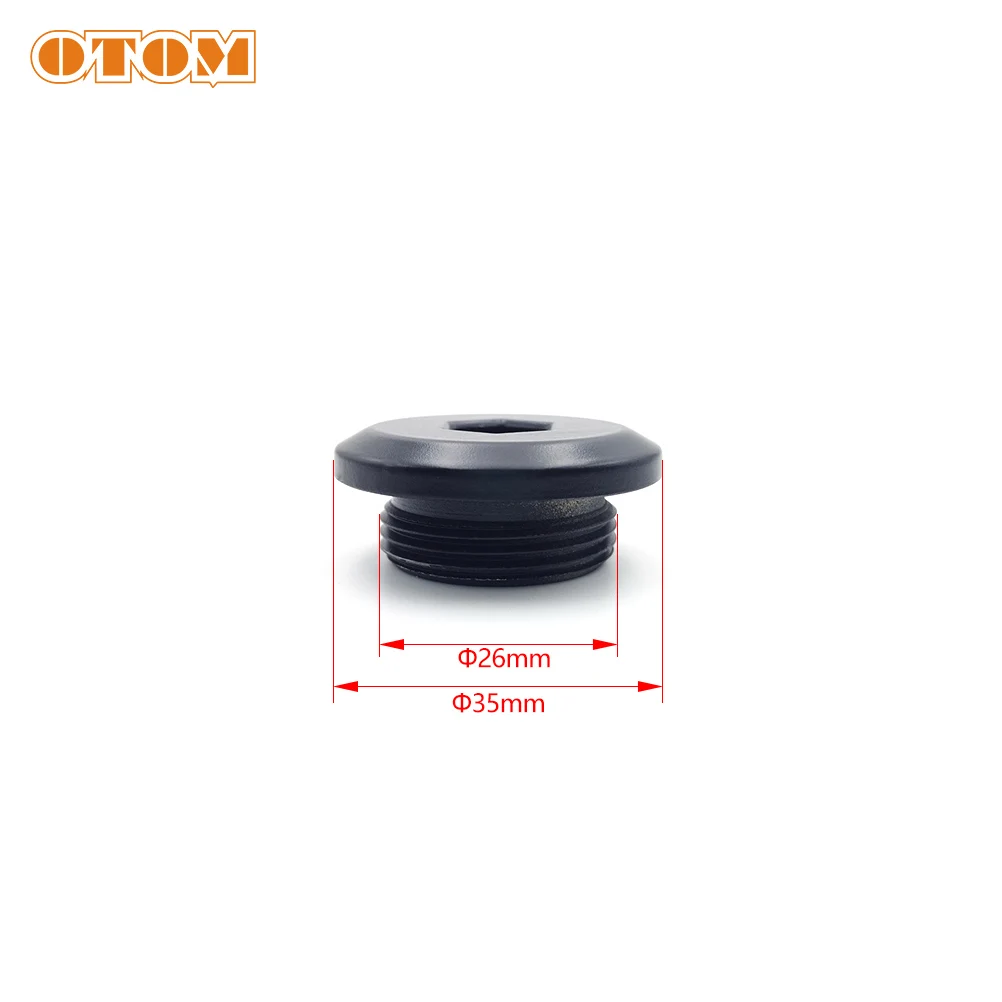 OTOM Motocycle Magneto Cover Large Sight Hole Bolt For ZONGSHEN NC250 NC450 Engines Accessories Magneto Motor Cover Case Screws