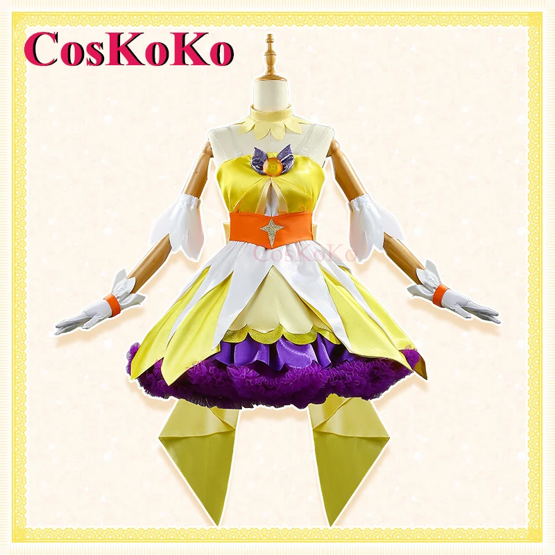 【Customized】CosKoKo Cure Twinkle Cosplay Anime GO! Princess Precure Costume Lovely Dress Halloween Party Role Play Clothing New