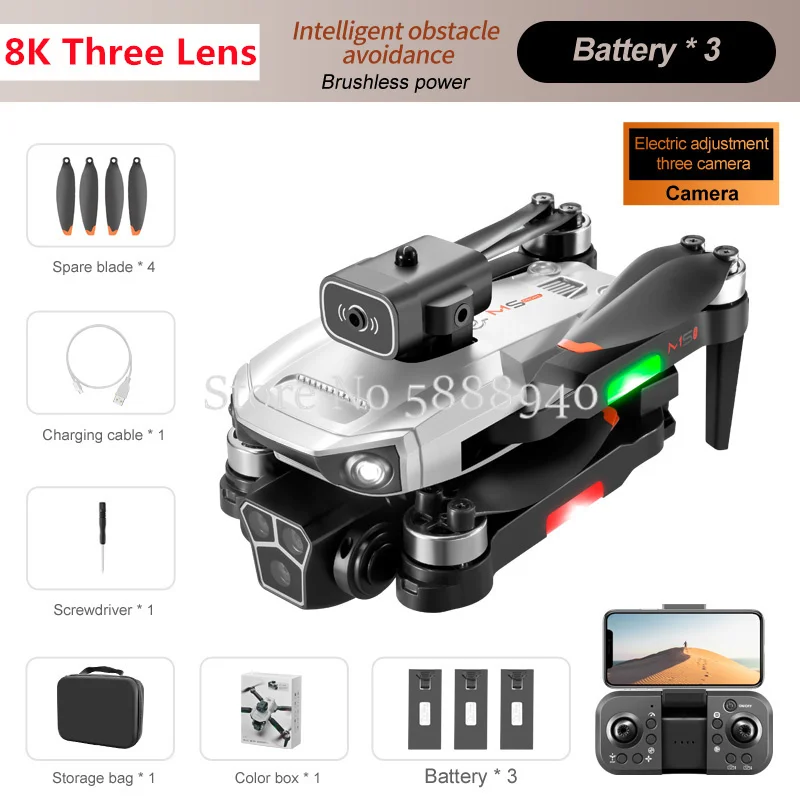 Variant: 8K Grey 3Battery