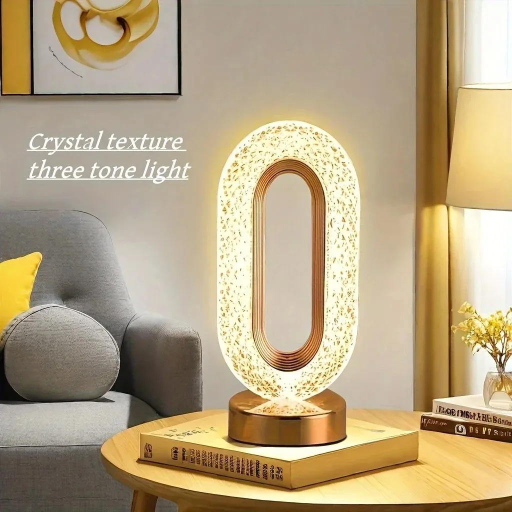Toque 3d cristal lua pista quadrado estrela bola led night light usb recarregável galáxia lâmpada mudança de cor crianças quarto decoração casa
