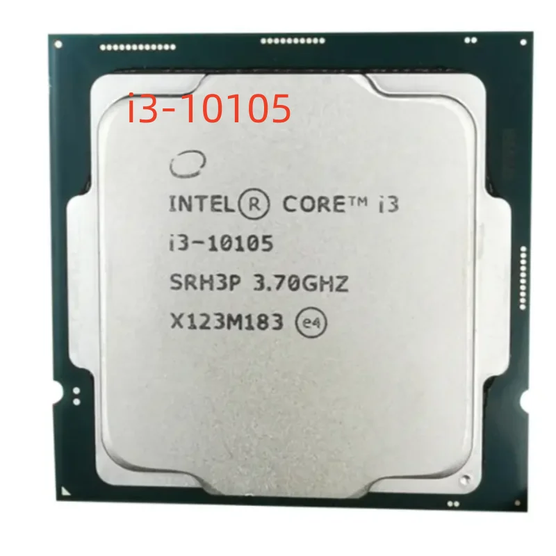 

Intel Core i3 10105 3.7GHz 4-core 8-thread LGA 1200 processor