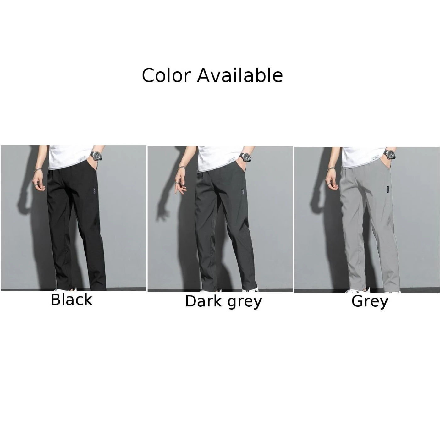 Pantalon de survêtement classique pour homme, pantalon de jogging actif, confortable, avec poches, respirant, idéal pour la salle de sport et l'entraînement