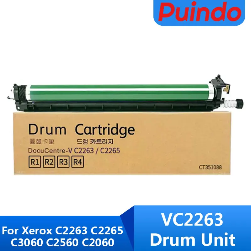 For Xerox C2263 Drum Unit C2265 C3060 C2560 C2060 2260 C2264 c2360 BK C M Y