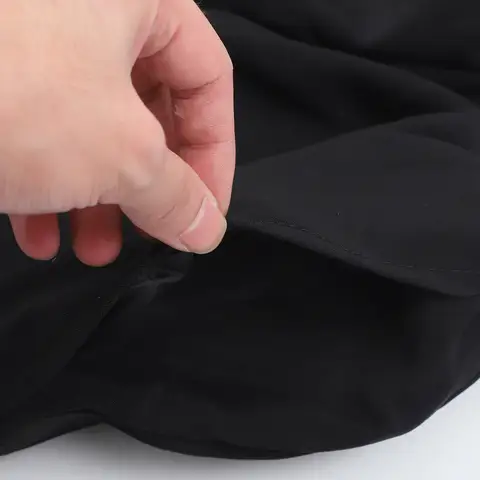 Pantalones de Chef Negros, Talla L, Poliéster Premium, Transpirables, Resistentes al Desgaste y al Aceite, Ropa de Trabajo para Cocina, para Hombres, Personal de Restaurantes y Hoteles