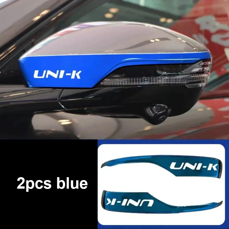 2pcs for Changan UNIK 2023 2023 Rearview Mirror Decorative Strip UNI-K