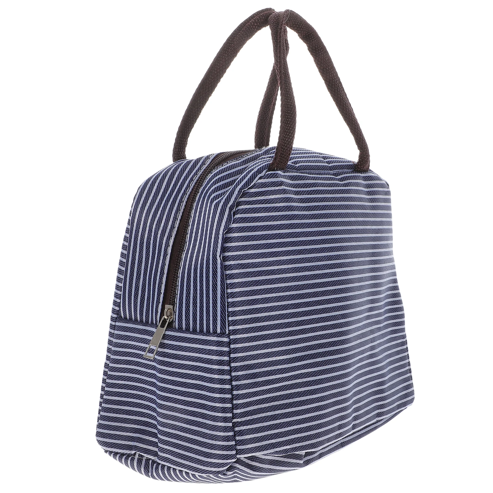 

Insulated Lunch Bag The Tote Pearl Cotton and Foil Outdoor Cooler Handbag Travel