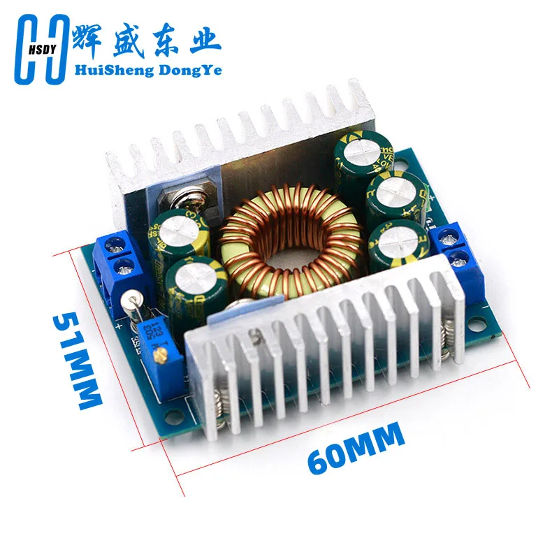 DC-DC High Power Low Ripple 12A Adjustable Step-down Module 95% Efficient Car Power Module