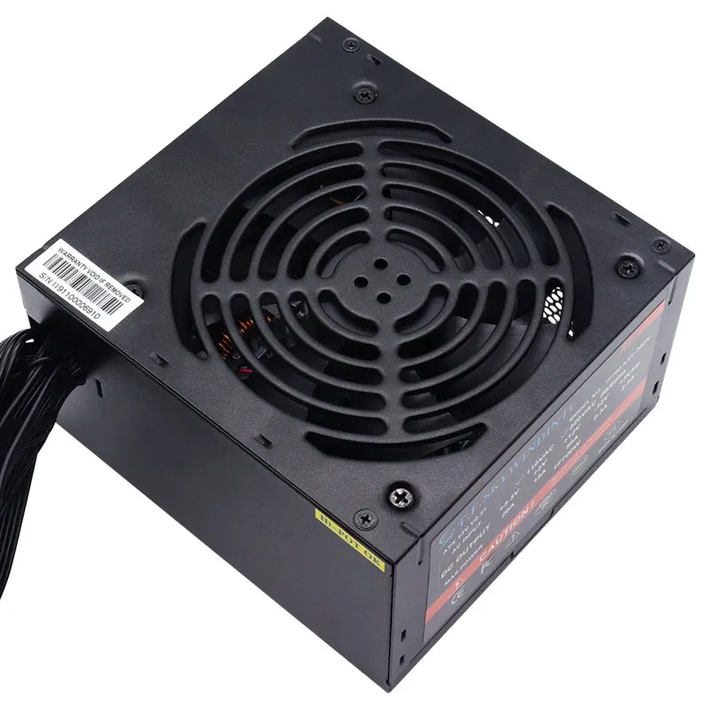 T.F.SKYWINDINTL 500W 600W 700W PC PSU Power Supply Unit Black Gaming Quiet 120mm Fan 110V 220V ATX Desktop Computer Power Supply