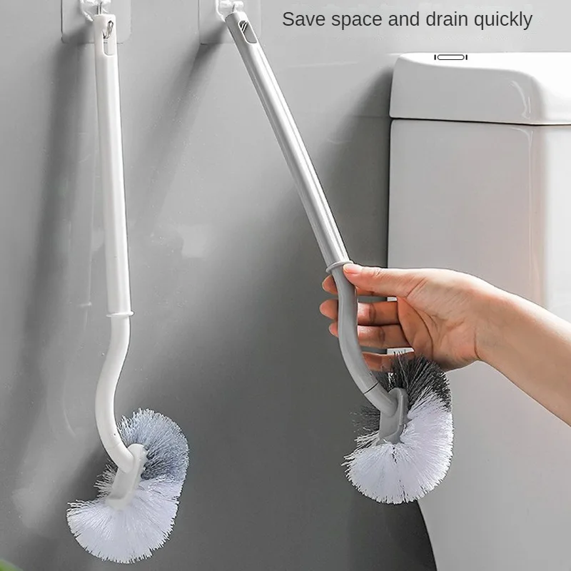 

Ultimate Cleaning Solution for Squatting Toilets, Wall Mounted Toilet Brush, Effortless Cleaning