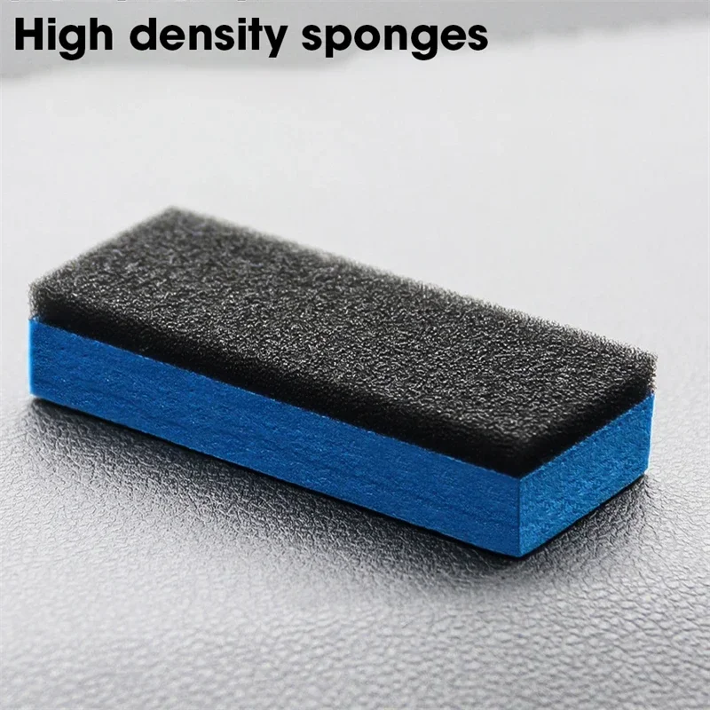 10-50 Stück Auto-Polierschwämme, Nano-Applikator-Pads für Glas, Polierwachs, Keramikbeschichtung, Schwämme, Bürsten, Reinigungswerkzeuge – Detail 7