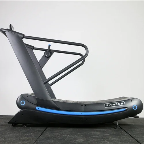 Wholesale New Arrival selfpowered running machine Curved manual mechanical self powered treadmill