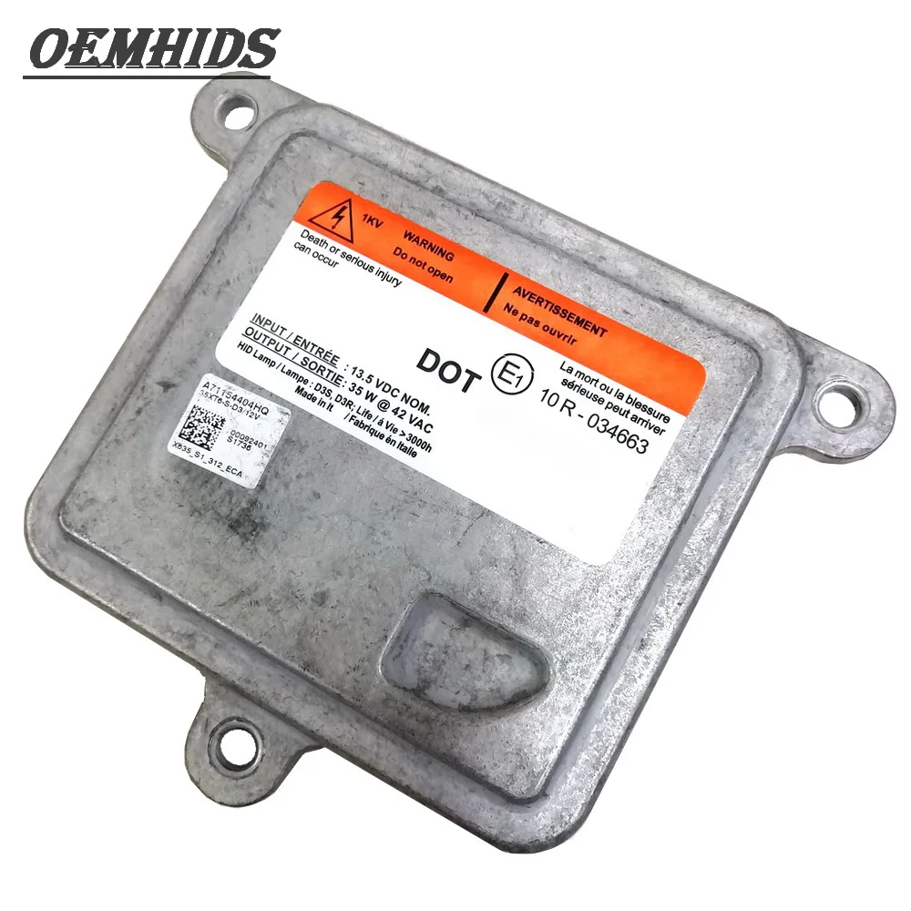 

1 Pieces Used And OEM Ballast Original OEMHIDS For D3S D3R Xenon HID Bulb 35XT61-1DQ-D3-12V Headlight Control Module 10R-034663