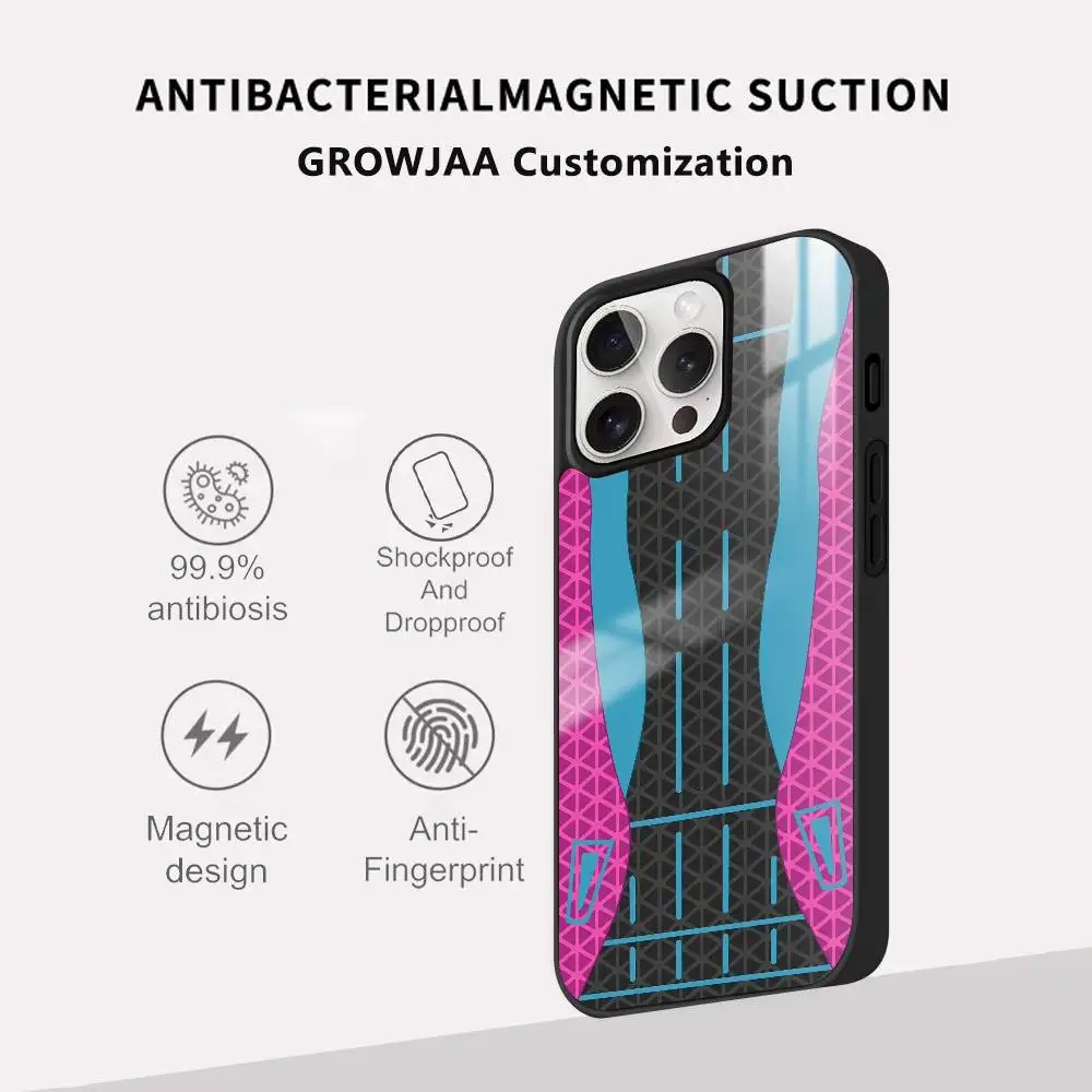 حافظة هاتف CS 2 Csgo لهاتف آيفون 16 15 14 13 12 11 Pro Max Plus Mini Magsafe مرآة لاسلكية مغناطيسية Funda