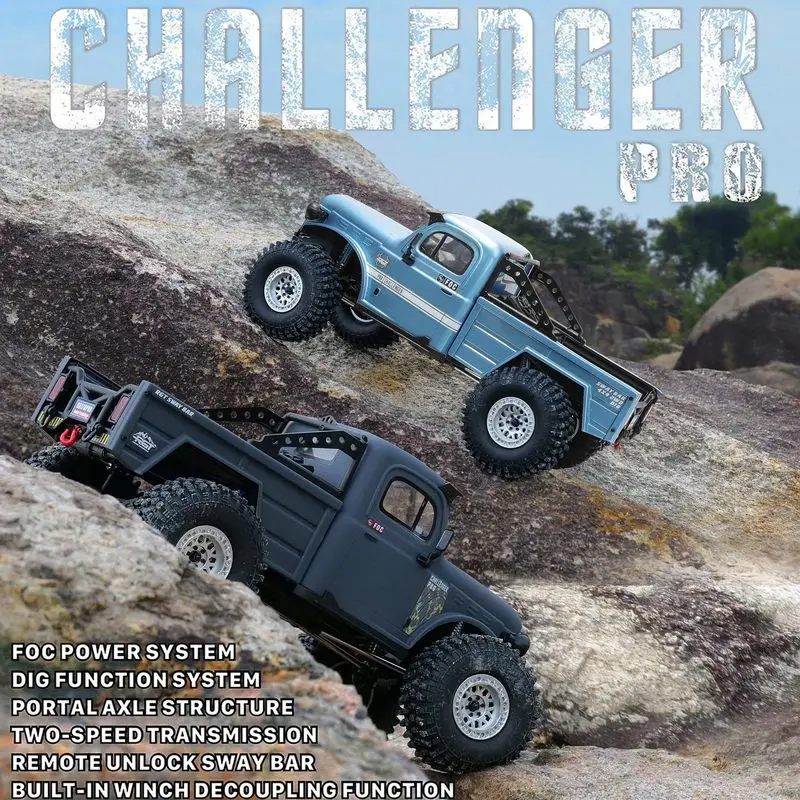 RGT Rc Crawler Ex86170 Pro 1/ 10 Scale Brushless Foc Realistic Remote Control Off Road Truck Rock Crawling For Hobby Enthusiasts