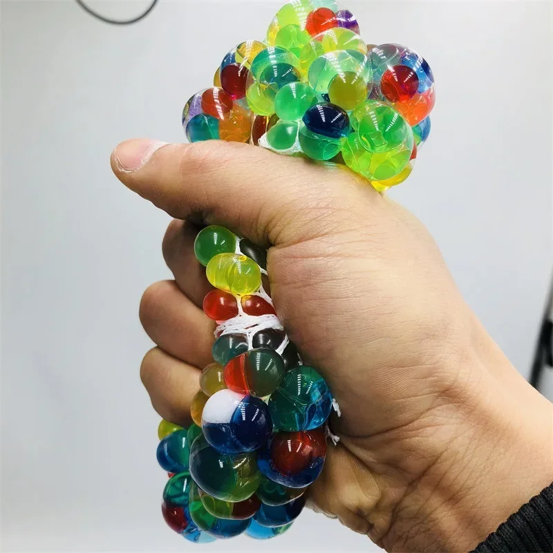 Colorful Fidget Toys DNA Anti-stress Pressure Stress Ball Child Sticky Balls Soft Stuffed Toys Sensory Figet Squishies