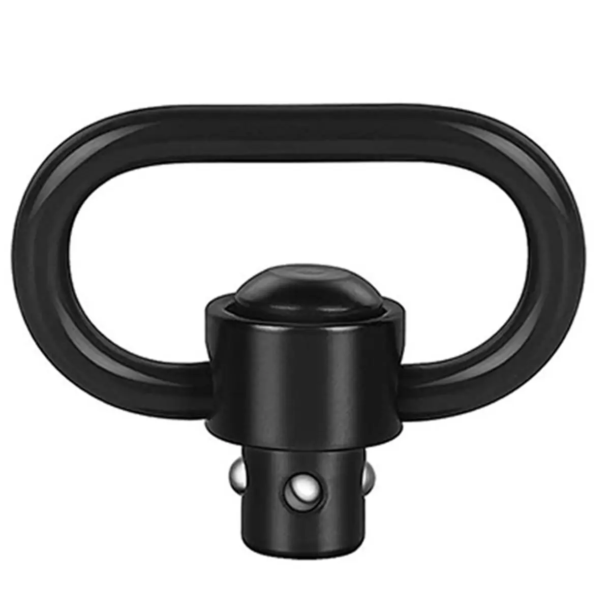 (A03R) 2 Set Heart-Shaped Quick Release Buckle W/H Butterfly Clasp MOLLE Base QD Swivel Mount Adapter Base for Mlok Rail System