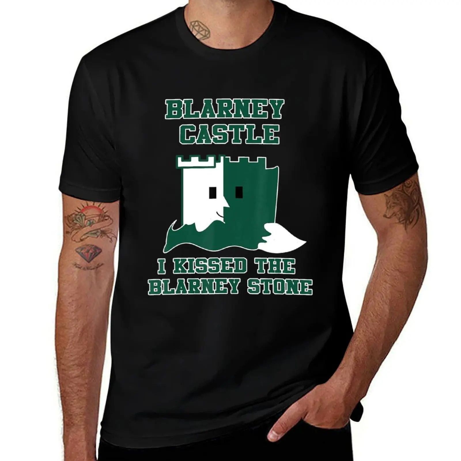 Blarney Castle Ireland Men Women Kids T-Shirt sports fans summer shirt blue lock customizeds workout shirts for men