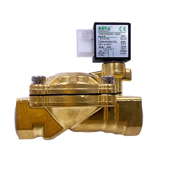 

Huge Stock ASCO Series 238 Solenoid Valves Pilot Operated SCE238D005 SCE238D002 SCE238D004 24DC