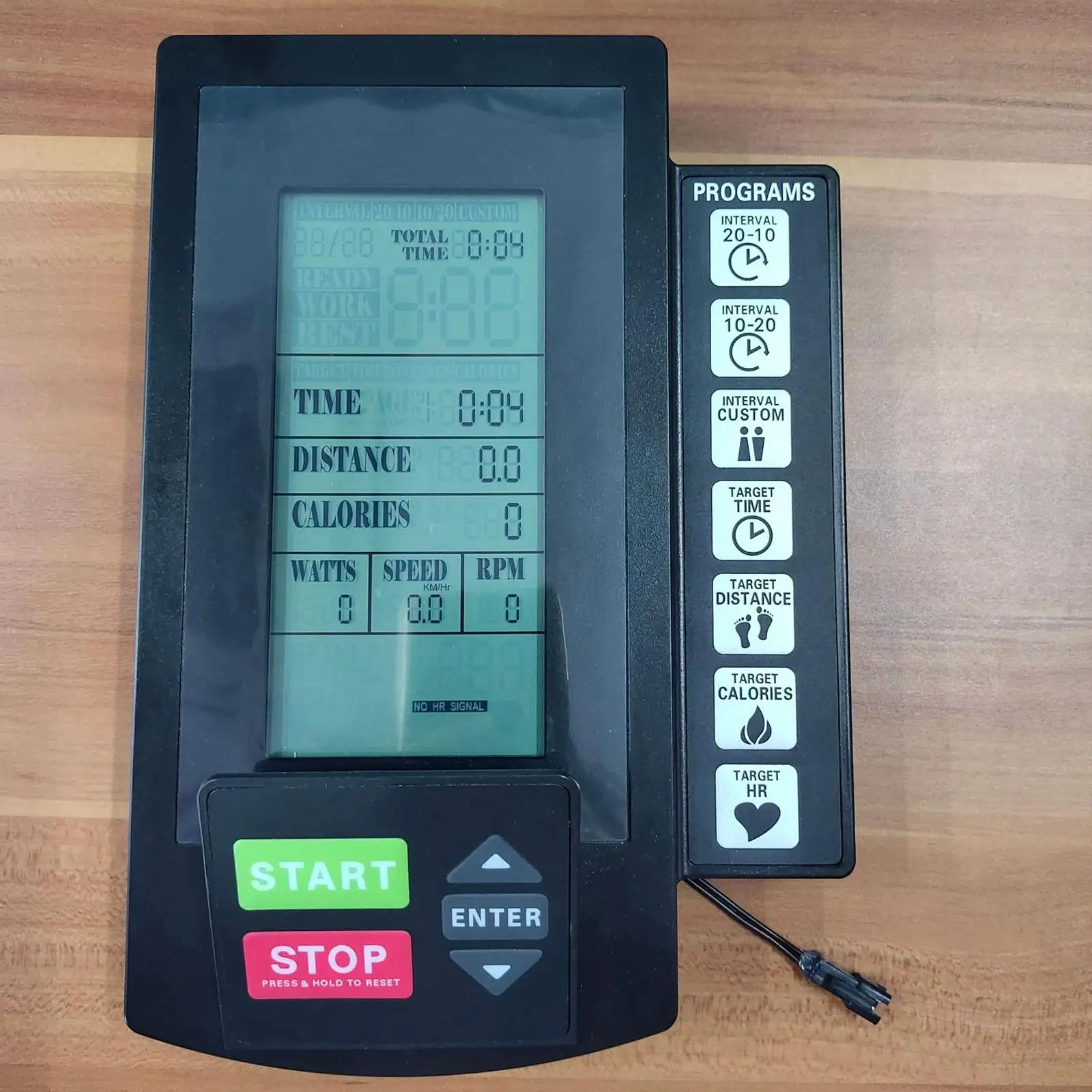 Imagem -03 - Bike Rowing Machine Counter Monitor do Contador do Ciclo Velocímetro para Bicicleta Estacionária
