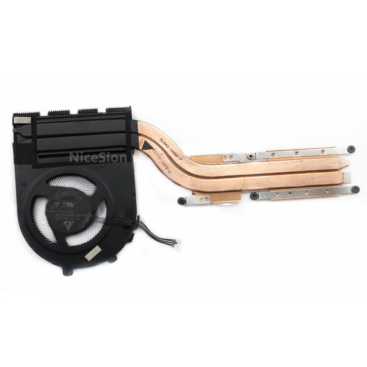 Imagem -02 - Ventilador de Refrigeração para Laptop Lenovo Thinkpad E490 E590 R490 R590 E490s Radiador Swg Novo Original 02dl822 02dl823 02dl826