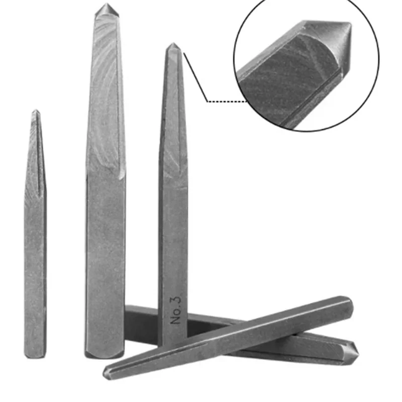 Extrator de parafuso de fácil saída HRBAJ 5 unidades removem rapidamente ou fixadores despojados para 3/16 polegadas a 5/8 polegadas