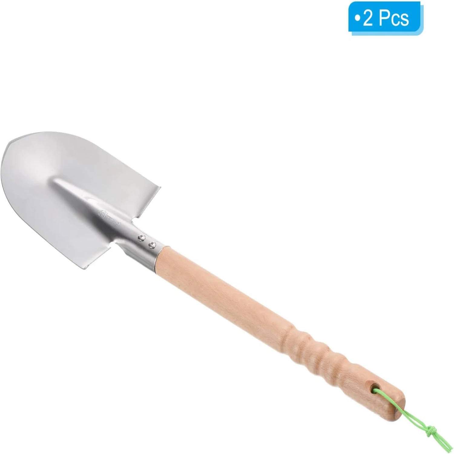 

Efficient, Sturdy, and Comfortable Round Pointed Stainless Steel Digging Shovel with Wood Handle - An Essential Garden Tool for