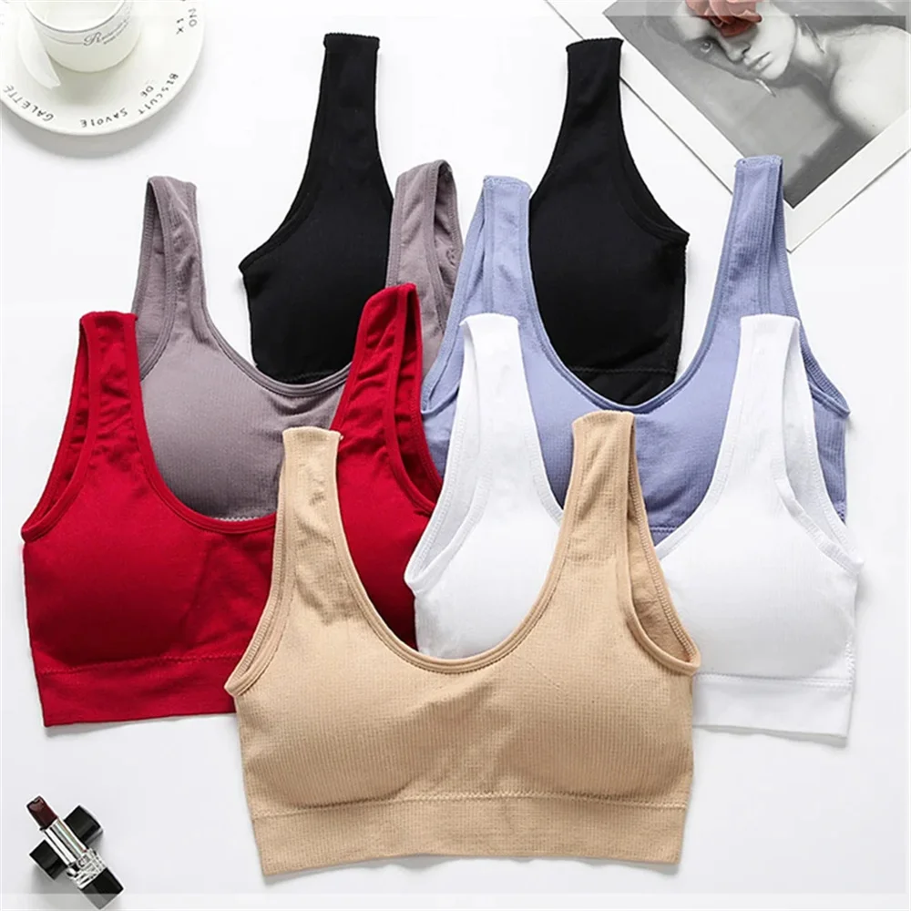 Sexy Women\'s Seamless Top Set, Low Waisted Underwear, Wireless Underwear, Backless Suit, Underwear, Underwear, Padded Bra Set ﻿