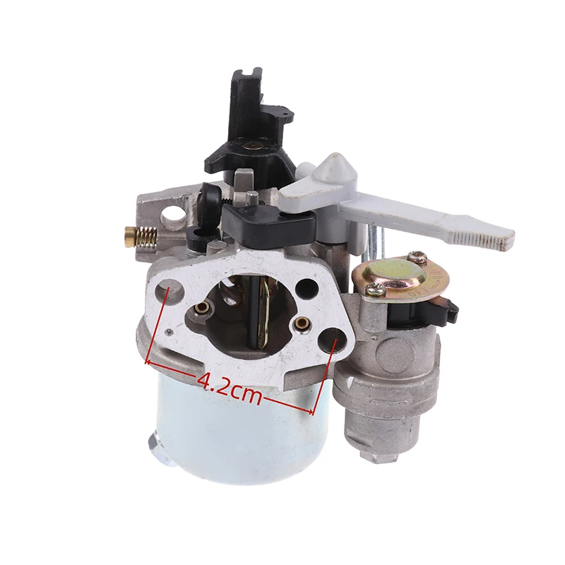 1 pieza de accesorios de carburador de coche de Motor plateado compatible con Motor para GX160 GX168F GX200 5.5HP 6.5HP + junta de tubo de combustible