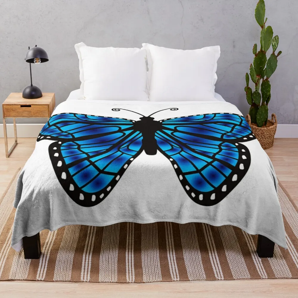 

Monarch Butterfly (Spots) Throw Blanket Blanket For Giant Sofa